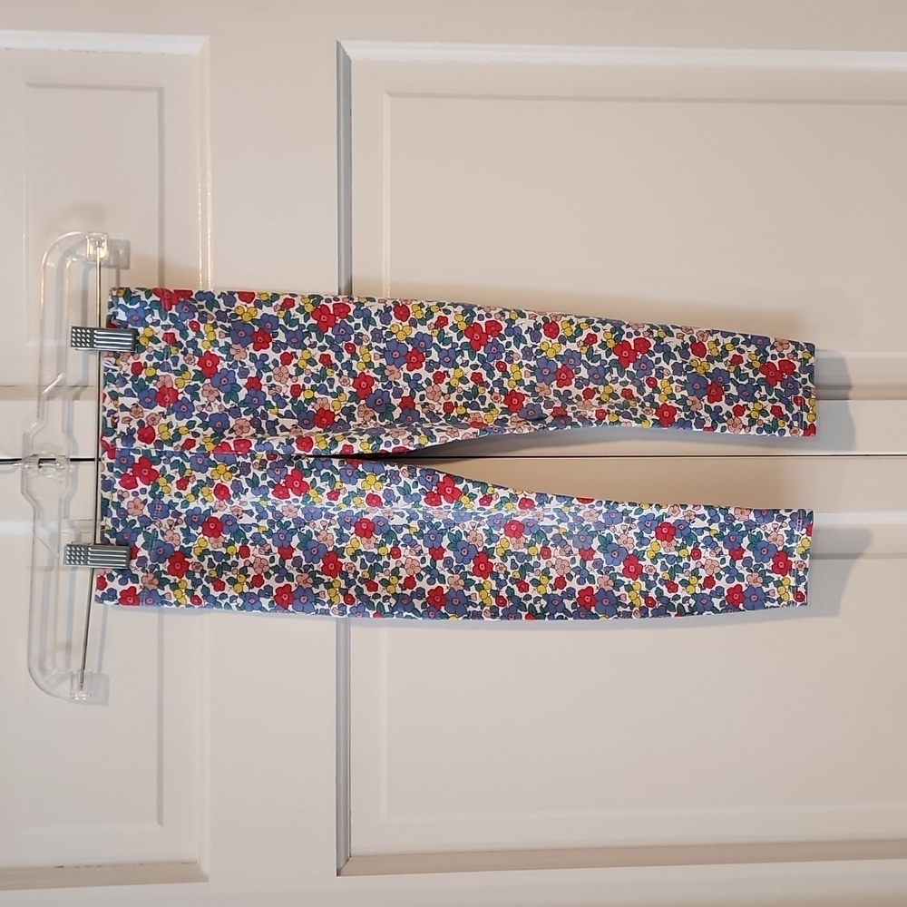 Mini Boden Floral Print Leggings